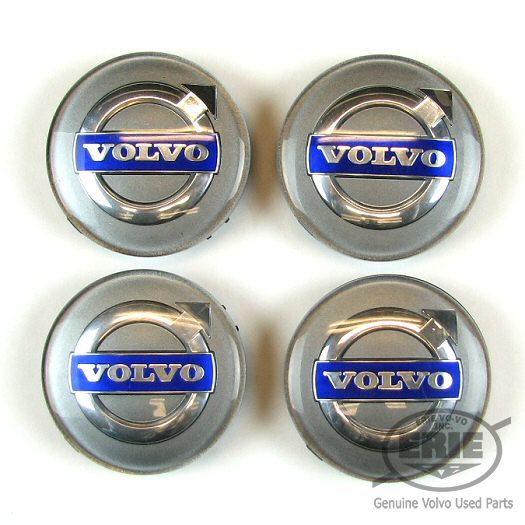 Set of 4 Volvo Center Caps for Volvo Wheels S60 S80 s V70 C70 XC90 850