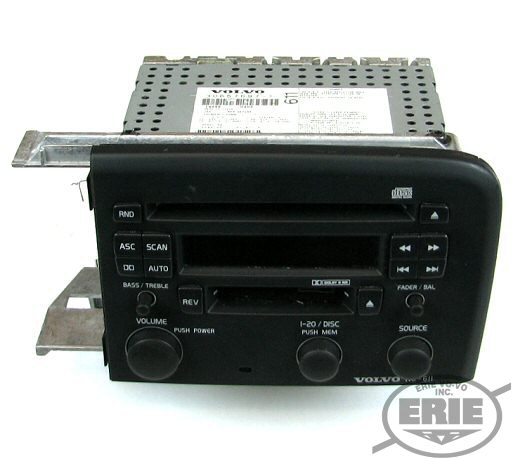 Volvo Hu 611 CD Player Radio Black Faceplate Fits S80 2004